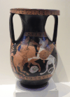 Elaborately Decorated Pottery Vase