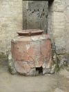 Large Pottery Storage Vessel