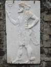 Marble Relief Roman God
