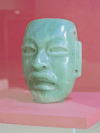 Olmec Jade Face Mask