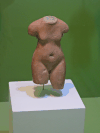 Ceramic Female Torso Olmec