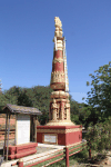 Statue Outside Dhammayazika Pagoda
